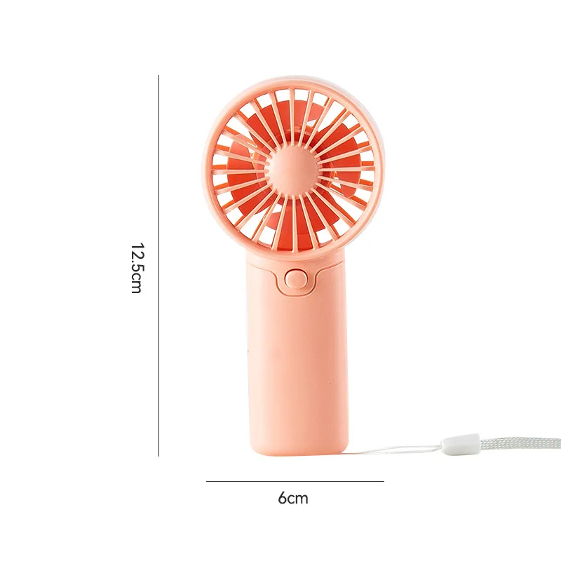 Mini przenośny wiatraczek ręczny 3 prędkości USB do biura i podróży Ciemnozielony