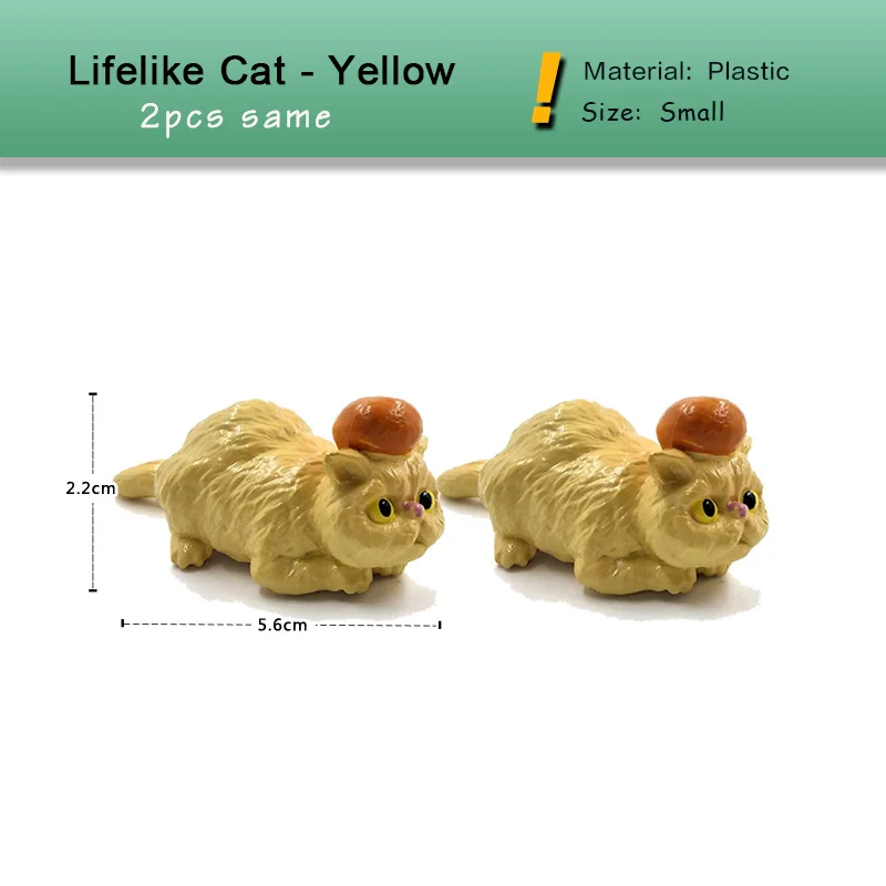 Miniaturowa figurka kota szczęścia do dekoracji Biały