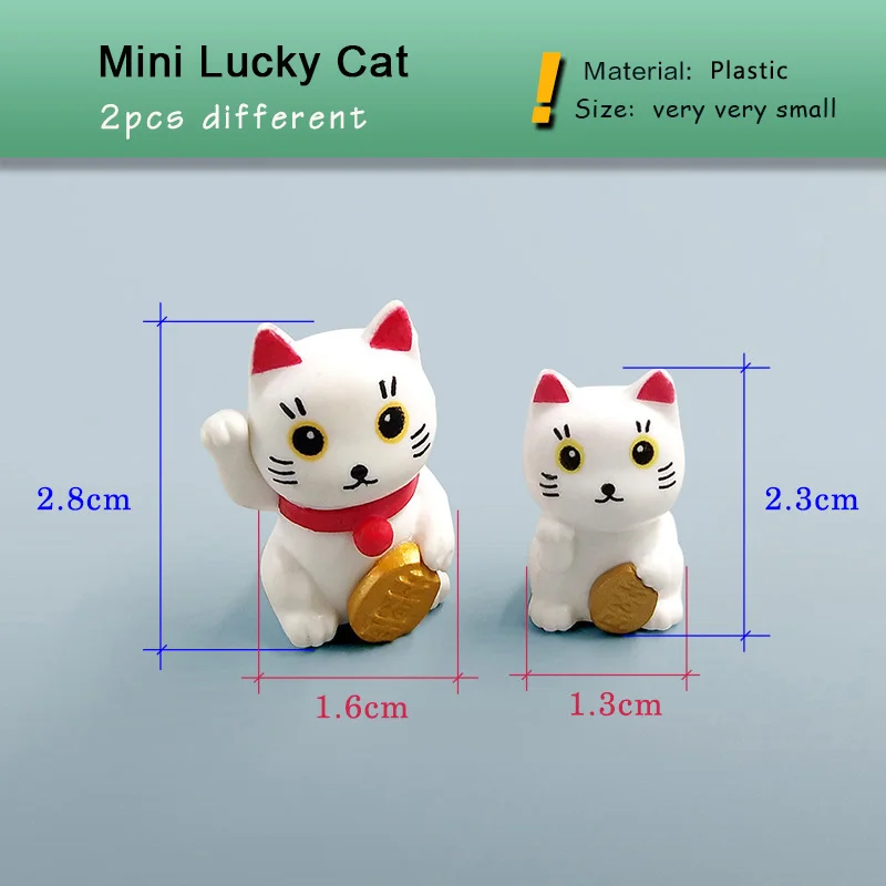 Miniaturowa figurka kota szczęścia do dekoracji Czekolada