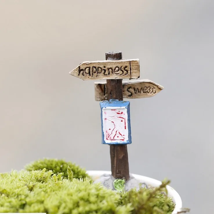 Miniaturowe figurki ogrodowe do doniczek i bajkowego ogrodu Khaki