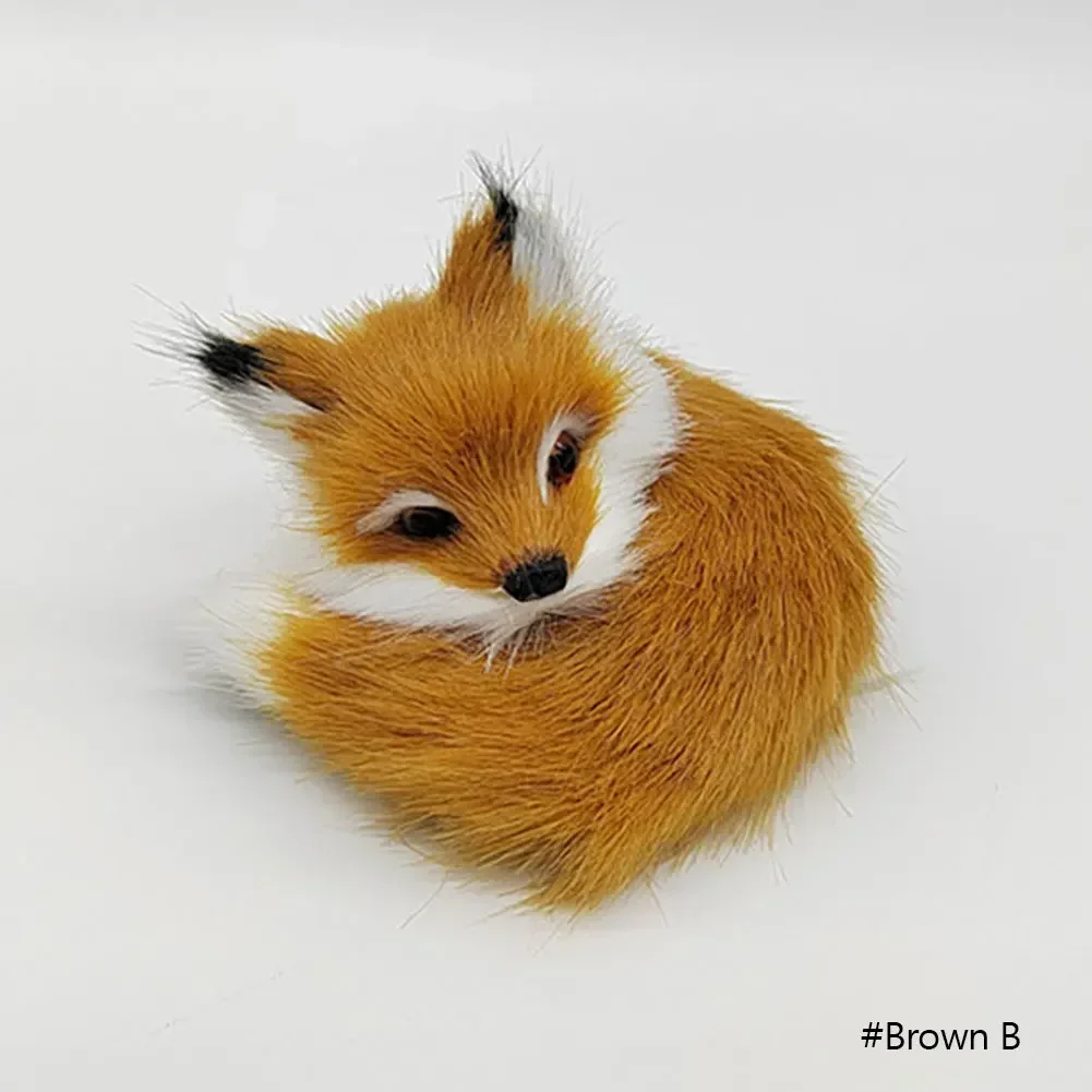 Miniaturowe figurki zwierząt dekoracja wnętrz — lis, sowa, kot, królik Jasmin