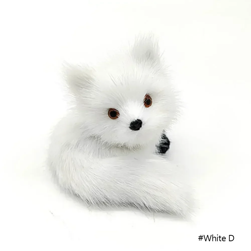 Miniaturowe figurki zwierząt dekoracja wnętrz — lis, sowa, kot, królik Khaki