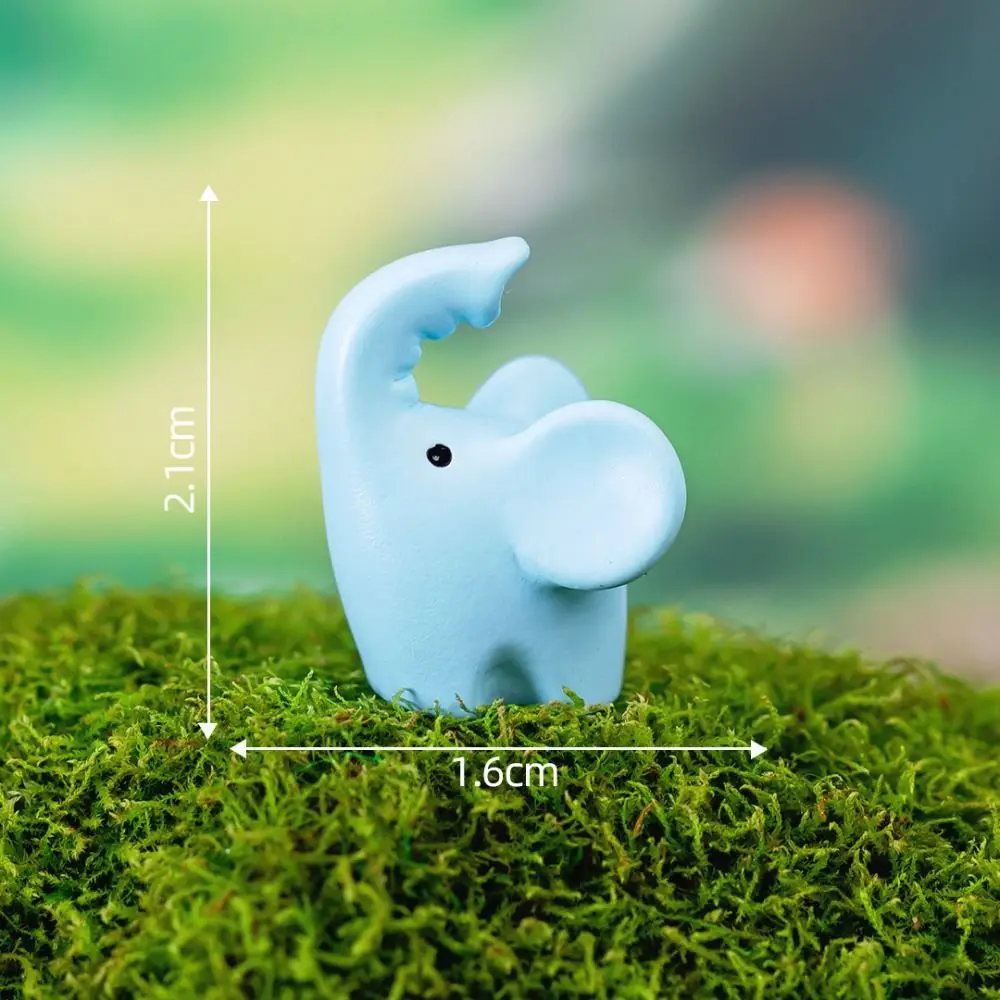 Miniaturowe figurki zwierząt żywiczne — mikro ozdoby do ogrodu i terrarium Kolba