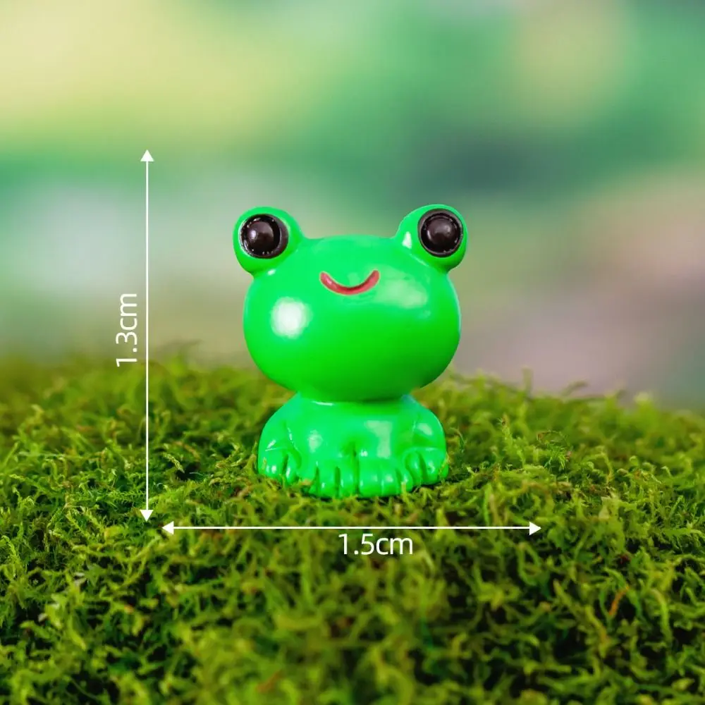 Miniaturowe figurki zwierząt żywiczne — ozdoby do ogrodu i domu Złoto