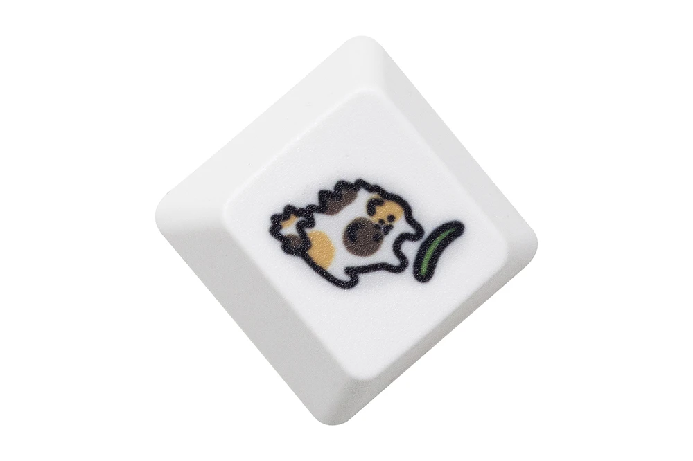 Nakładka na klawisz z kotem – artisan keycap MX dla klawiatury mechanicznej Brązowy