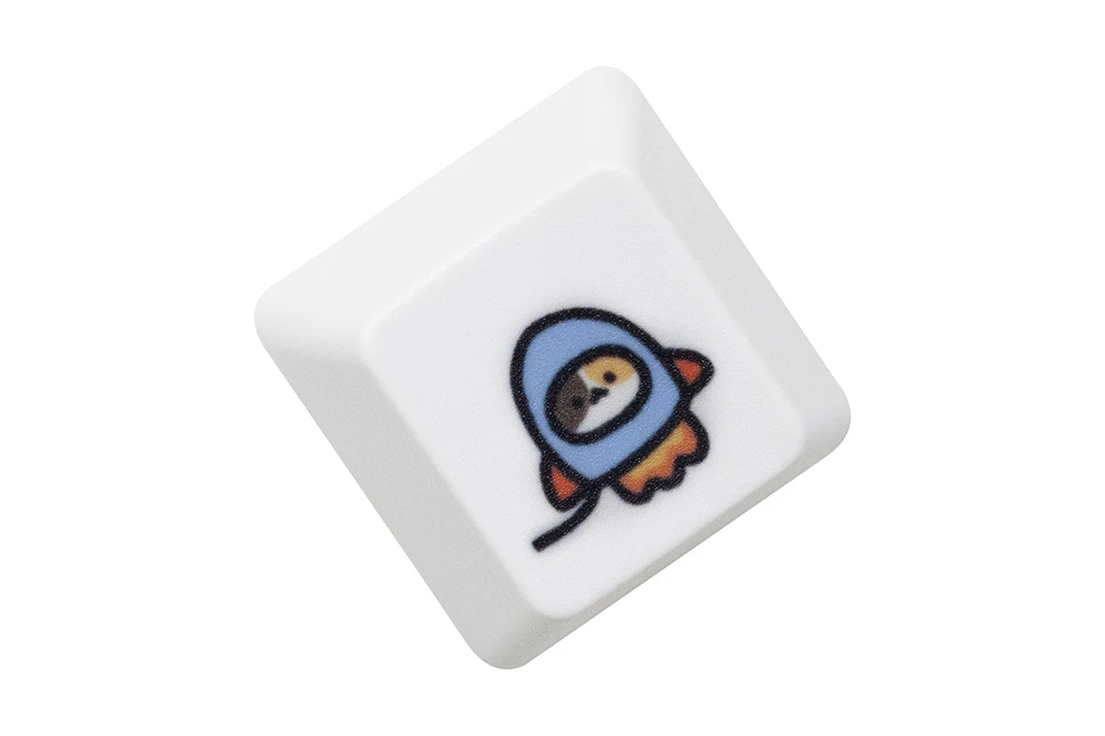 Nakładka na klawisz z kotem – artisan keycap MX dla klawiatury mechanicznej Khaki