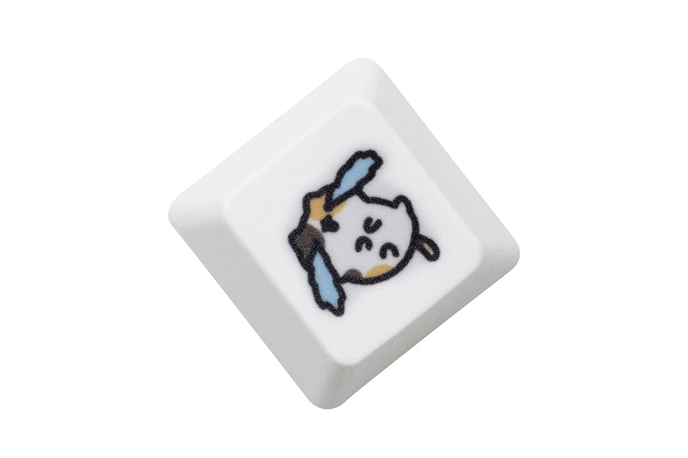 Nakładka na klawisz z kotem – artisan keycap MX dla klawiatury mechanicznej Pomarańczowy