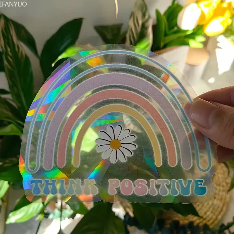 Naklejka Sun Catcher na szybę z kotem i ćmą Czerwone wino