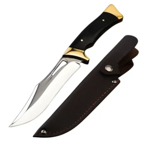 Ręcznie kuty nóż do mięsa i odkostniania ze stali nierdzewnej Knife with cover