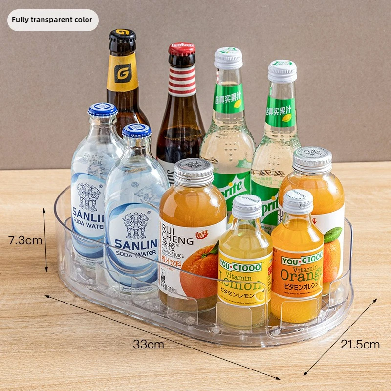 Obrotowy organizer do lodówki i na blat 360° Transparent