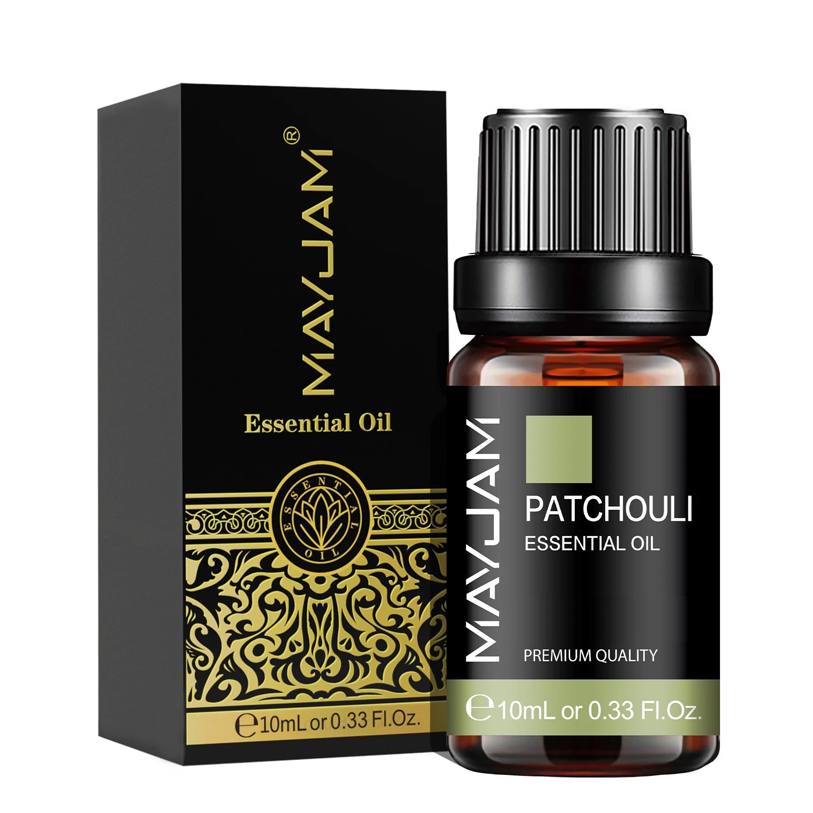 Olejek eteryczny 10 ml lawenda jaśmin eukaliptus do aromaterapii Brązowy