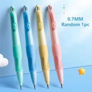 Ołówek mechaniczny do korekcji postawy 0,5–2,0 mm z temperówką żółty