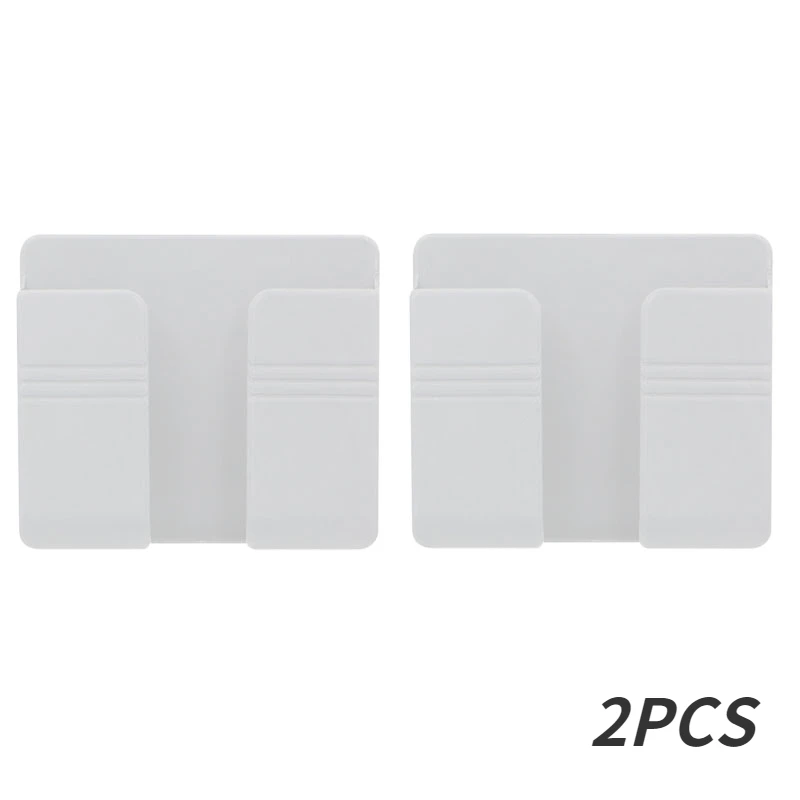 Organizer ścienny z uchwytem na pilot, telefon i ładowarkę Niebieski