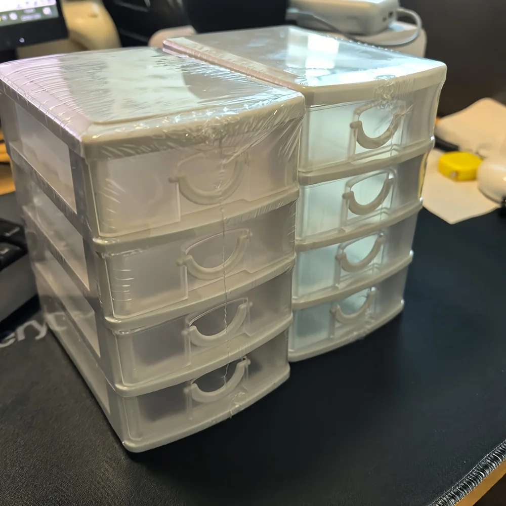 Organizer z szufladami na biurko i do szafy 4 poziomy Pcs4ccthbai