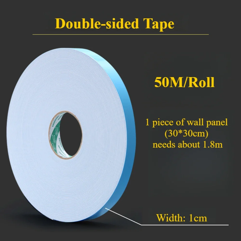 Panele ścienne 3D diamentowe teksturowane z PVC, zestaw 10 szt. 30x30 cm Biały