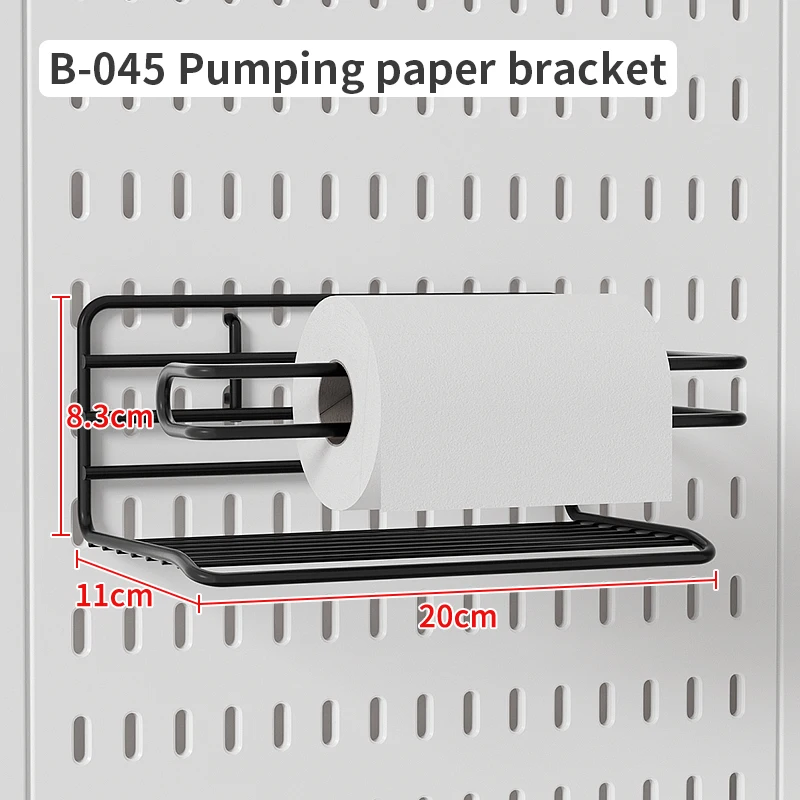 Pegboard ścienny organizer na klawiaturę i akcesoria bez wiercenia Turkusowy
