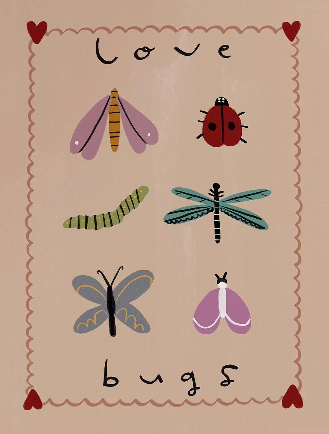 Plakat boho ze słońcem i księżycem Sku 27
