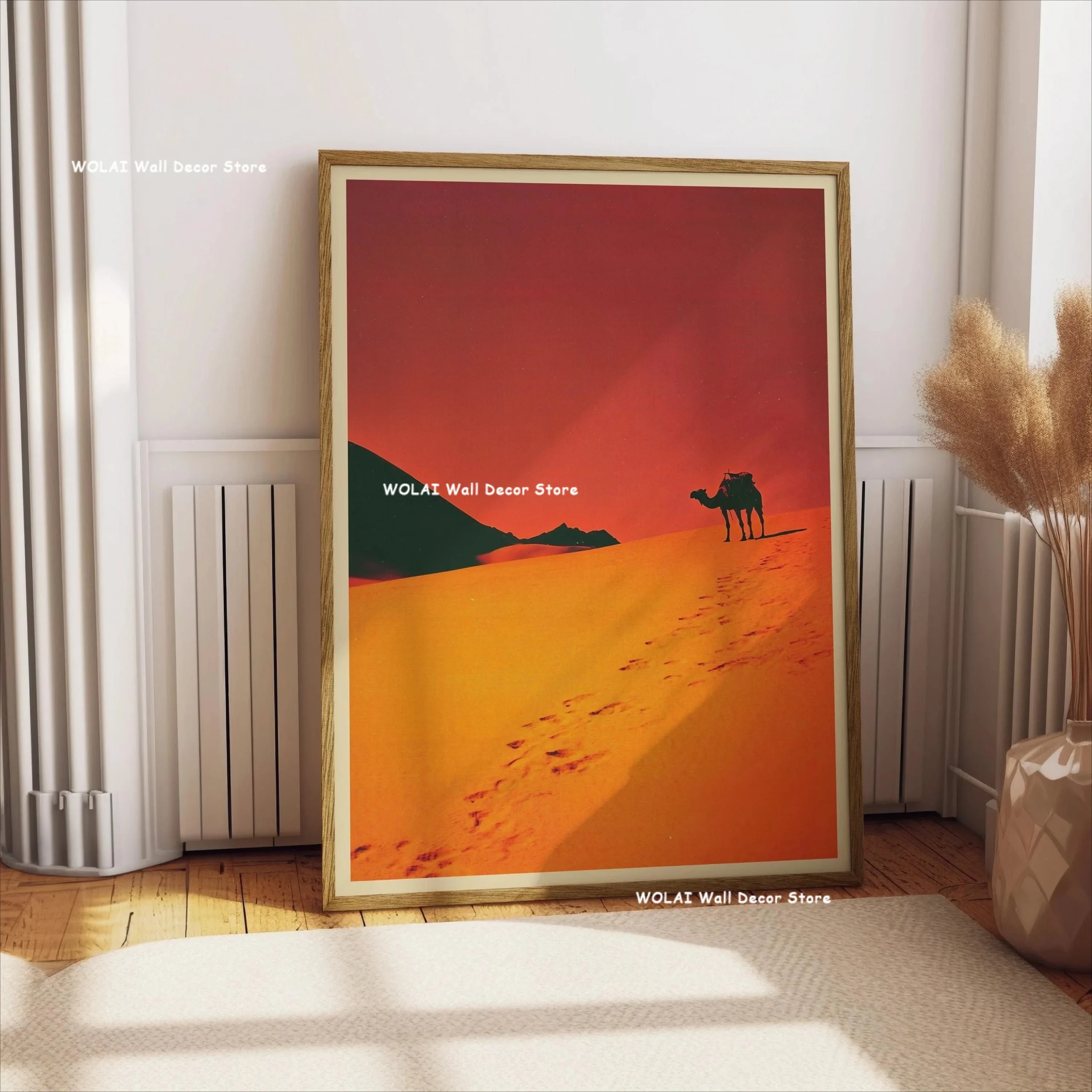 Plakat na płótnie z zabawnymi zwierzętami w stylu retro — żaba, kot, tygrys Granatowy