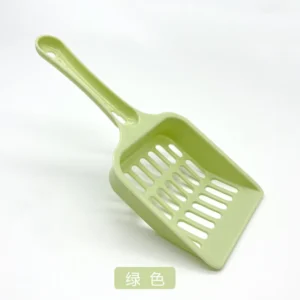 Plastikowa łopatka do żwirku dla kota Jasnozielony