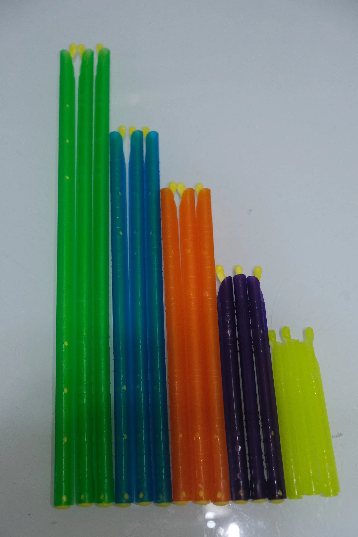 Plastikowe klipsy do torebek z żywnością — zestaw 10 lub 15 sztuk Wielo