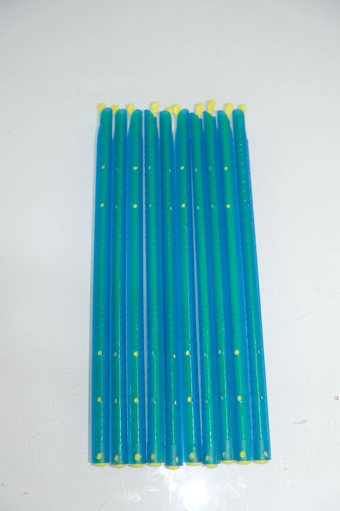 Plastikowe klipsy do torebek z żywnością — zestaw 10 lub 15 sztuk Zielony