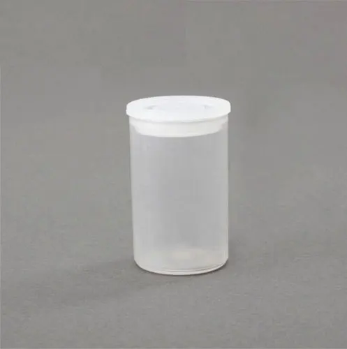 Plastikowe pojemniki na drobiazgi 33 mm 10 szt. z pokrywką Transparent x