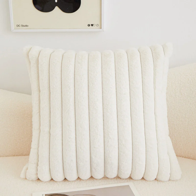 Supermiekka pluszowa poszewka na poduszkę Nordic — dekoracja salonu 45×45 cm Pomarańczowy