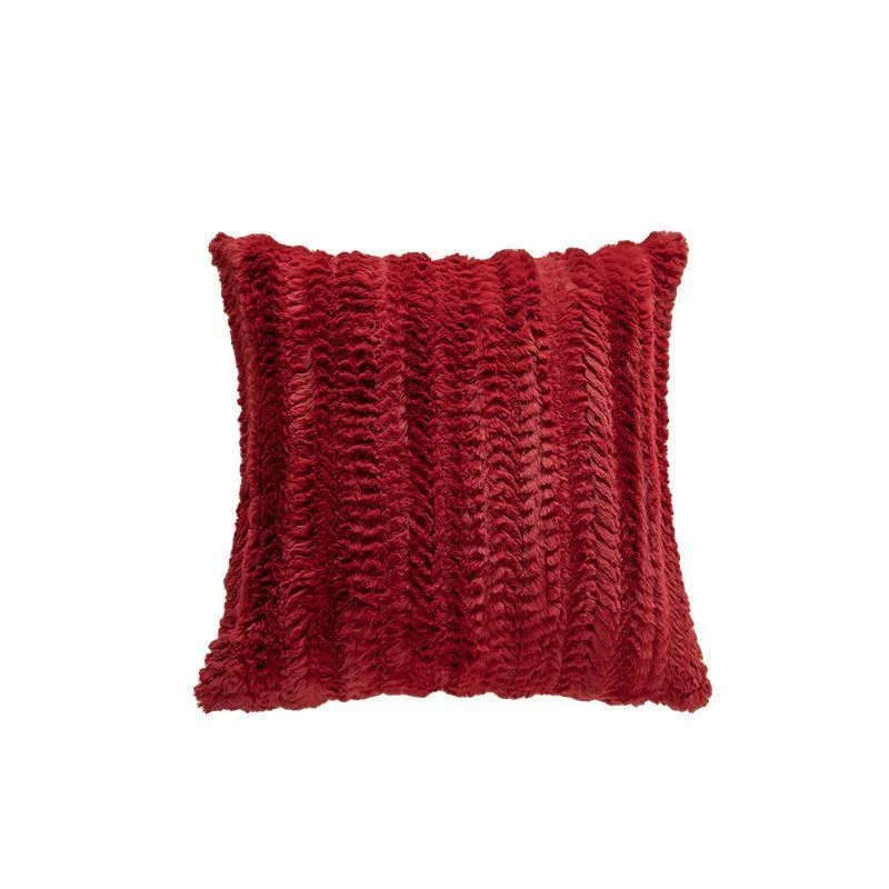 Supermiekka pluszowa poszewka na poduszkę Nordic — dekoracja salonu 45×45 cm żółty