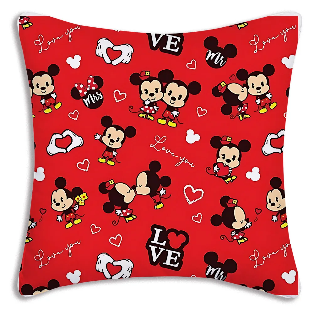 Pluszowe poszewki na poduszki z motywem Miki i Minnie Pc 209bdxml18a1
