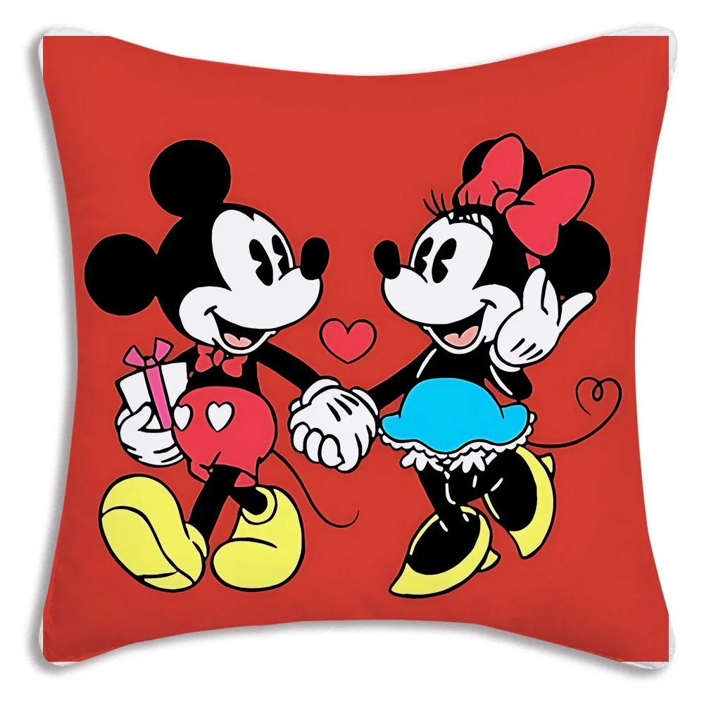 Pluszowe poszewki na poduszki z motywem Miki i Minnie Pc 209bdxml18a2