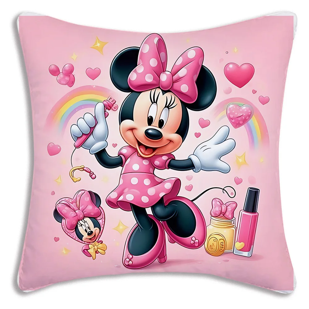 Pluszowe poszewki na poduszki z motywem Miki i Minnie Pc 209bdxml18a3
