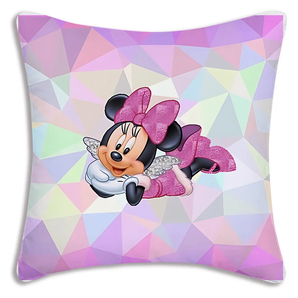 Pluszowe poszewki na poduszki z motywem Miki i Minnie Pc 209bdxml18a4