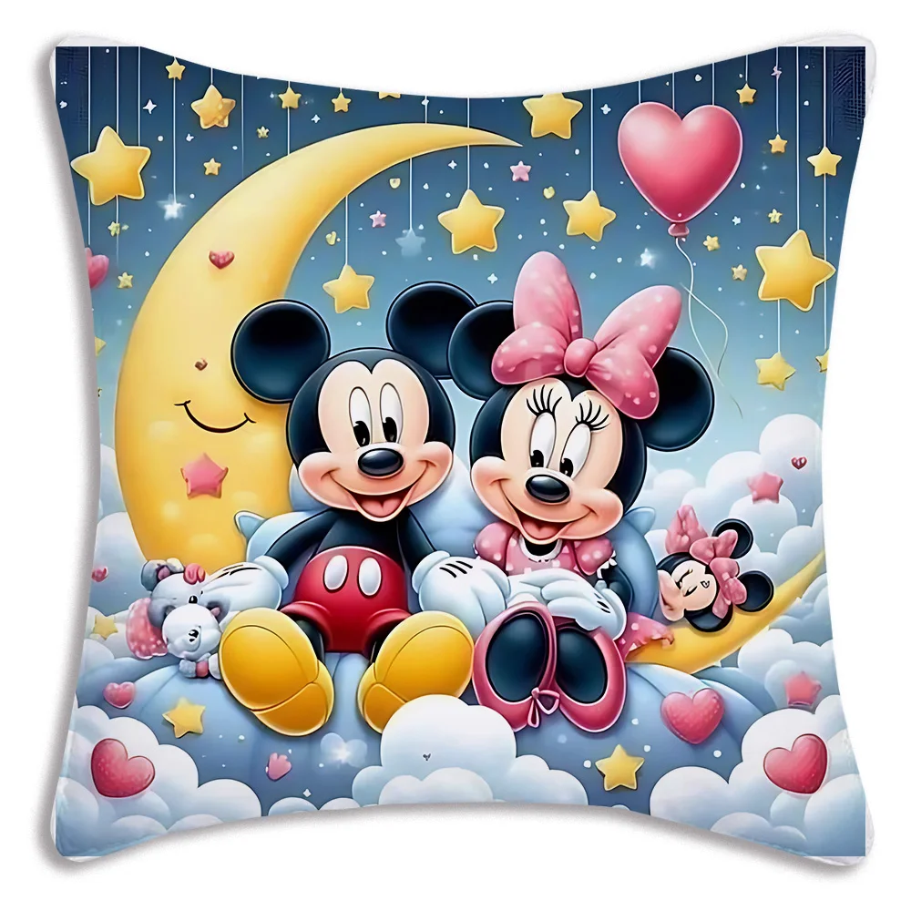 Pluszowe poszewki na poduszki z motywem Miki i Minnie Pc 209bdxml18a6