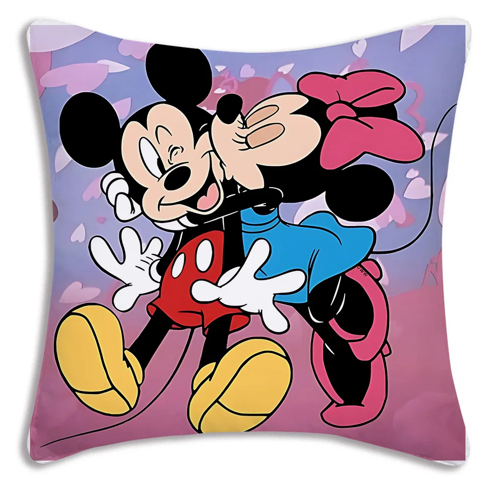 Pluszowe poszewki na poduszki z motywem Miki i Minnie Pc 209bdxml18a9