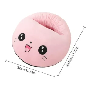 Pluszowy ogrzewacz stóp USB do domu i sypialni Armijna zieleń