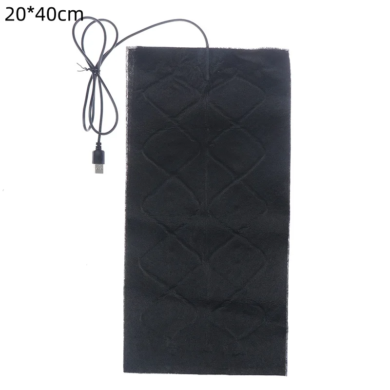 Podgrzewana podkładka USB 5V do ogrzewania ciała i stóp Srebrny