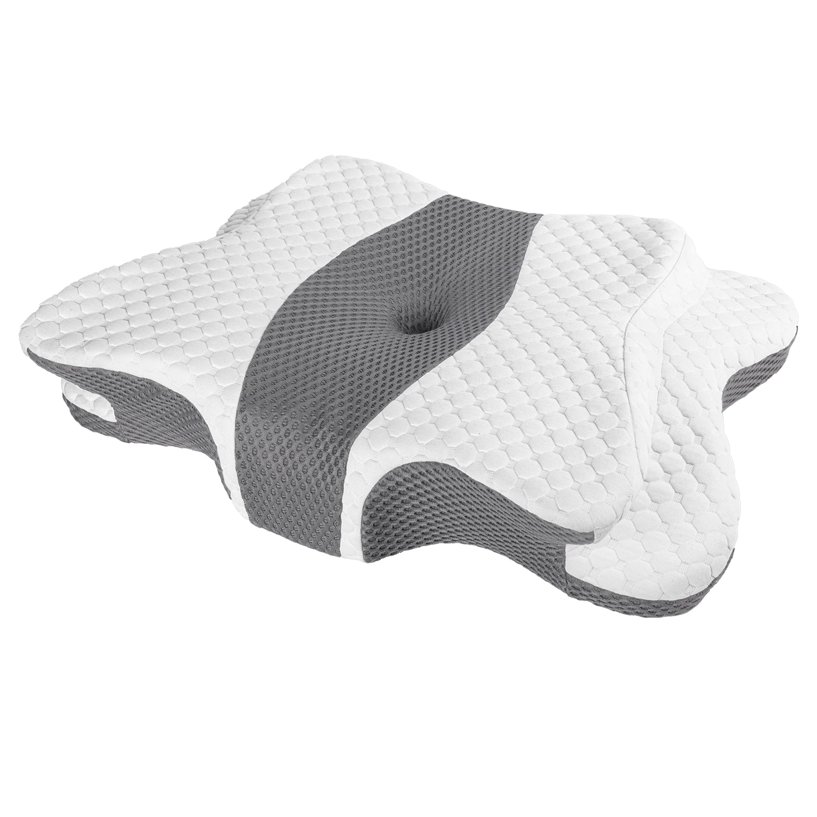Poduszka ergonomiczna z pianki memory foam do podparcia pleców Czerwony