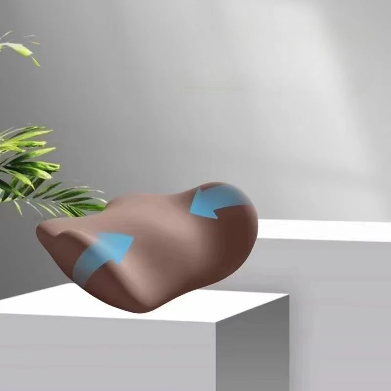 Poduszka lędźwiowa do łóżka i spania — ergonomiczne wsparcie Khaki