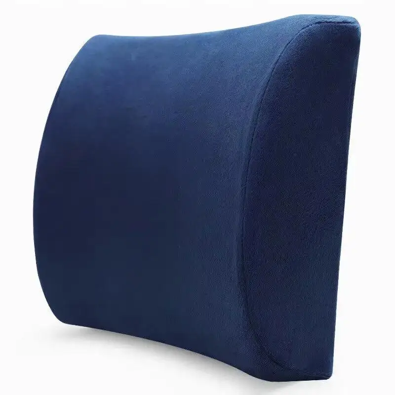 Poduszka lędźwiowa memory foam wolnoopadająca do biurka Biały