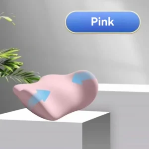 Ergonomiczna poduszka lędźwiowa z pianki memory do krzesła i łóżka Niebieski
