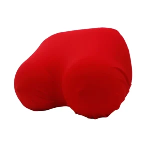 Poduszka ergonomiczna z pianki memory pod szyję i plecy do spania Czerwony