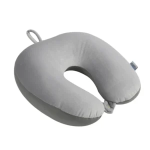Poduszka do spania z wypełnieniem memory foam — poduszka podróżna na szyję Czarny