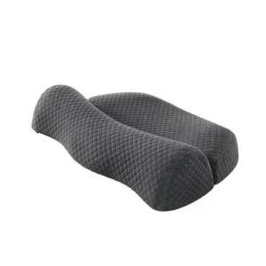 Poduszka ortopedyczna z pianki memory foam do spania na szyi Ciemny szary