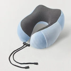 Ortopedyczna poduszka podróżna pod szyję z pianki memory foam Czerwony