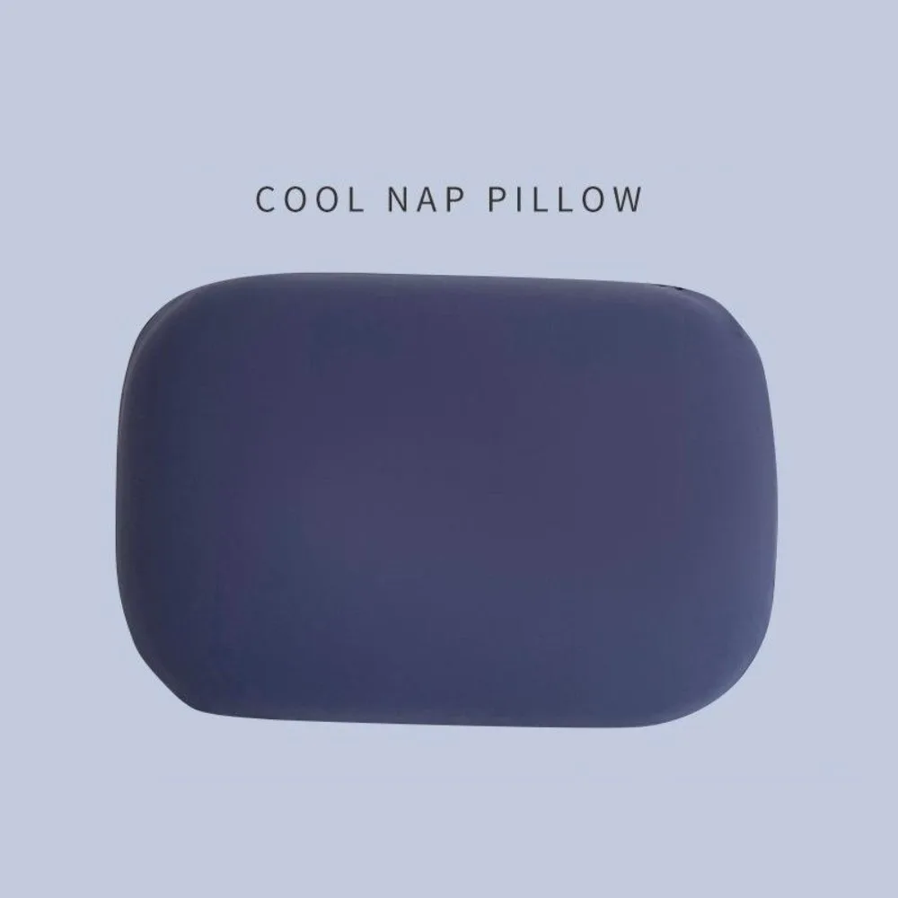 Poduszka podróżna z gąbki memory foam w kolorach makaronika — wsparcie szyi do biura i podróży Czerwony