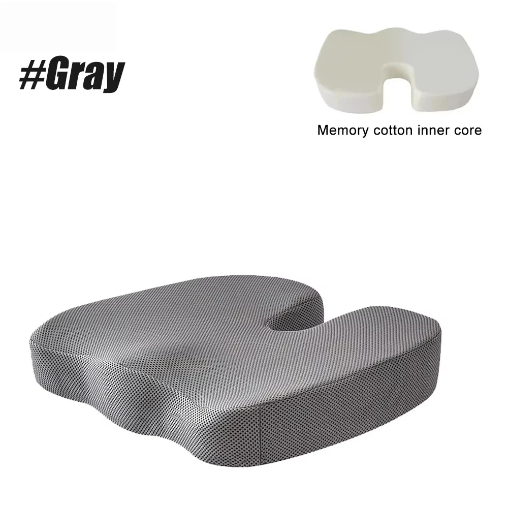 Poduszka podróżna memory U-shape z podparciem bioder Zielony