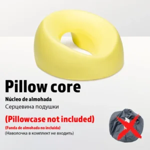 Poduszka podtrzymująca głowę z pianki pamięciowej Czerwony