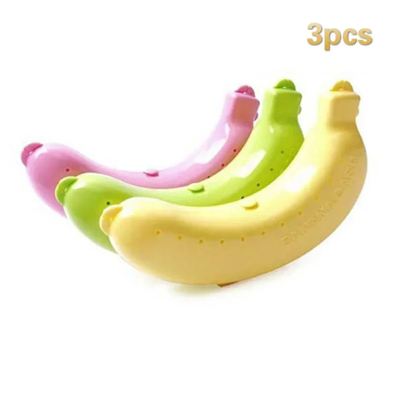 Pojemnik na banana podróżny, zestaw 3 szt. .