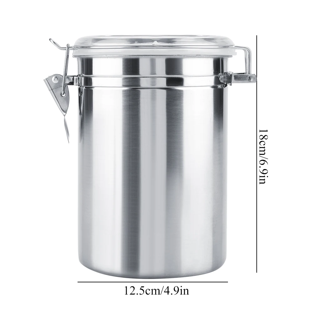 Stalowy pojemnik na kawę z zamknięciem próżniowym 1800ml