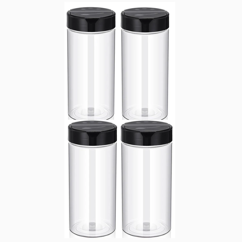 Pojemniki na przyprawy 400 ml z sitkiem i pokrywką 4PCS